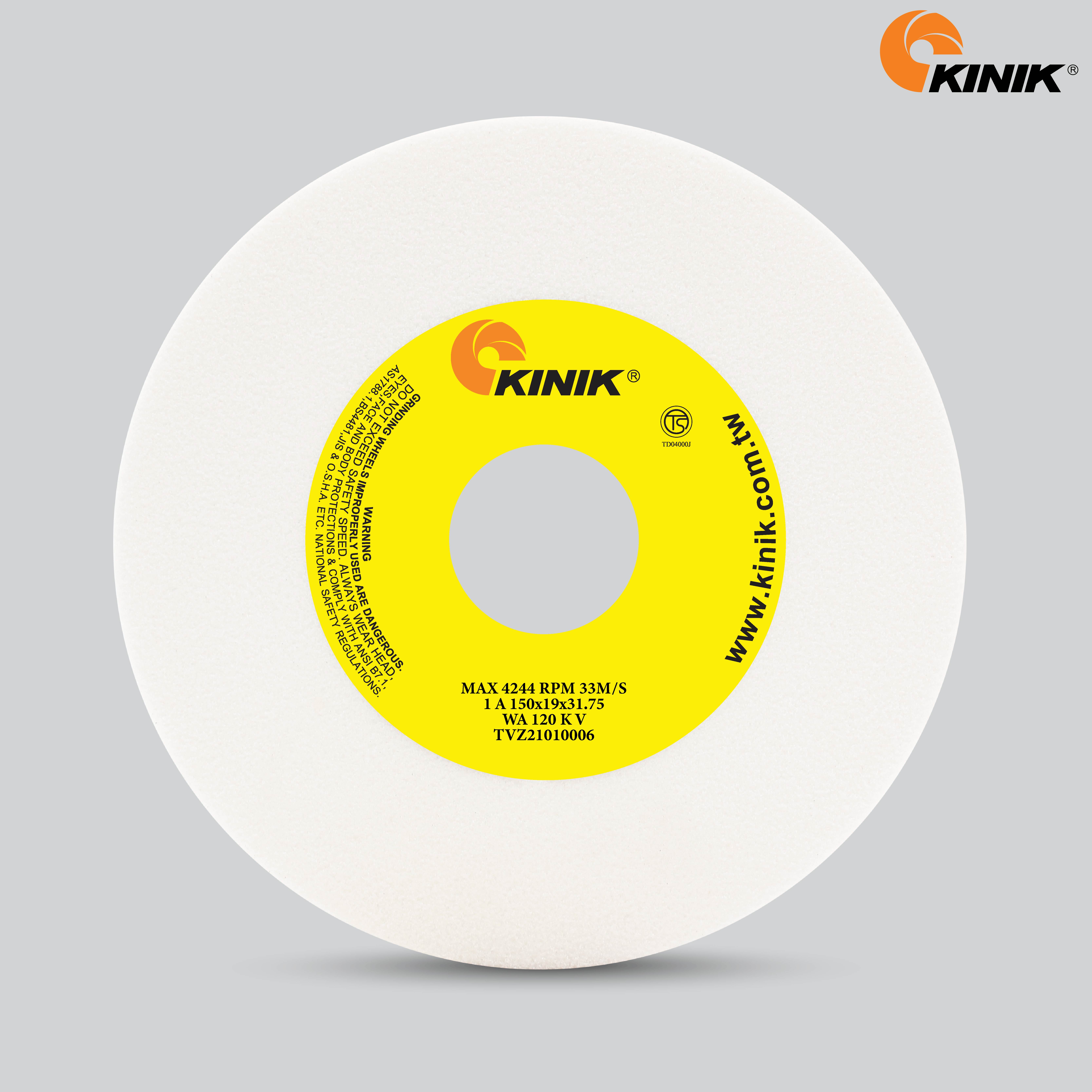 หินเจียร KINIK WA120KV1A 150x19x31.75 mm.