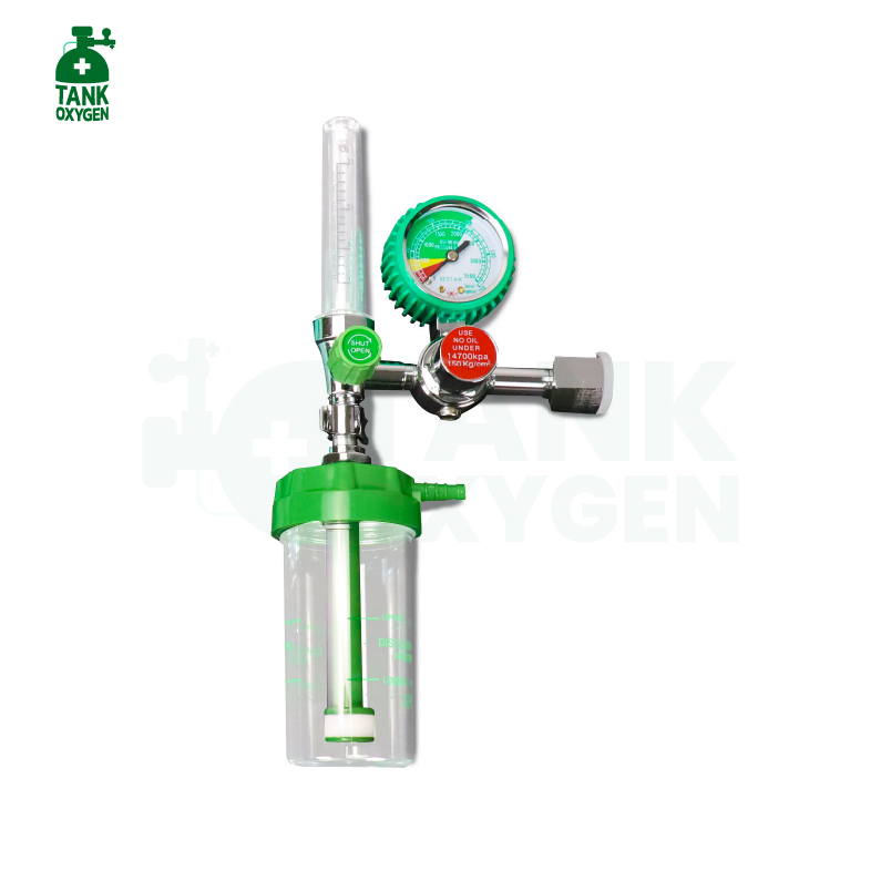 เกจ์ออกซิเจน BEST AIR Regulator เกจ์ออกซิเจน อุปกรณ์ครบชุด
