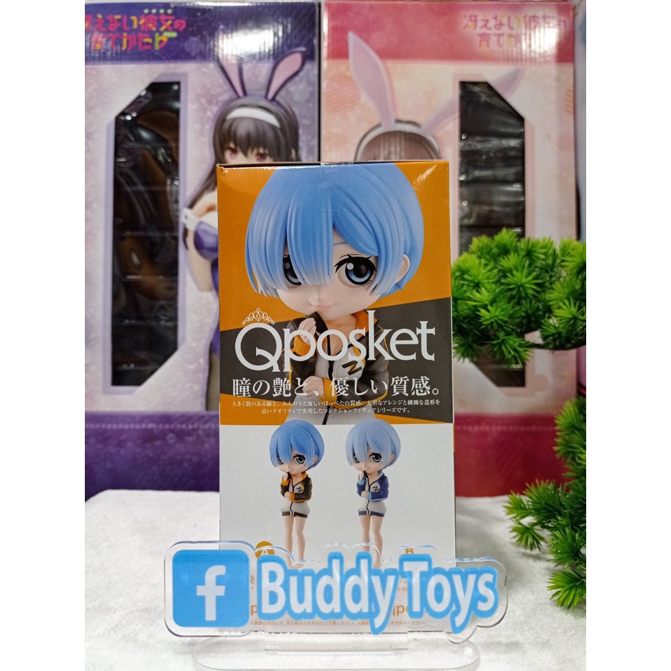 [ Figure แท้ ] Re:Zero Starting Life in Another World - Q Posket Rem Vol.2 Color A [ Banpresto ]