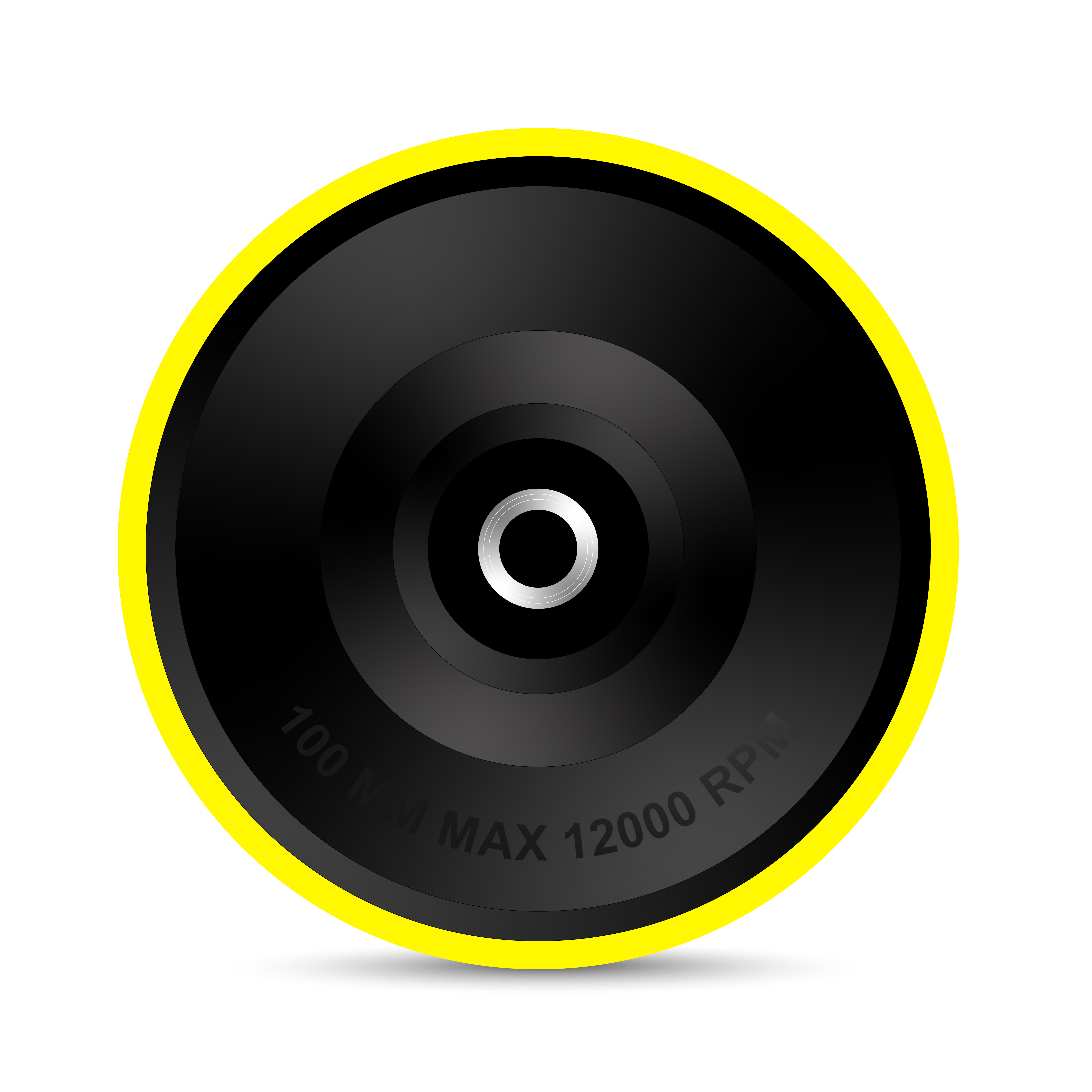 จานโฟมรองขัด BACKINGPAD-H 100x14 M.-2