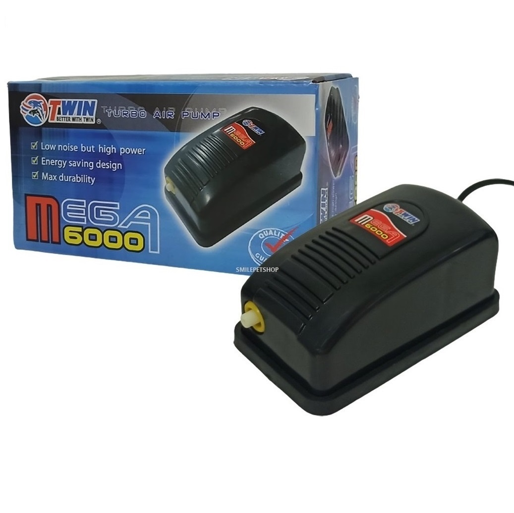 MEGA-6000 (ปั๊มลม 1 ทาง ปรับความแรงได้ 2 ระดับ)