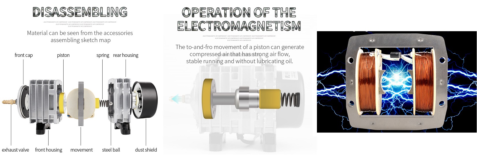 RESUN AP-30 (ปั๊มลมลูกสูบ 60 L/min ลมแรง ของแท้ประกันศูนย์ Resun ประเทศไทย)