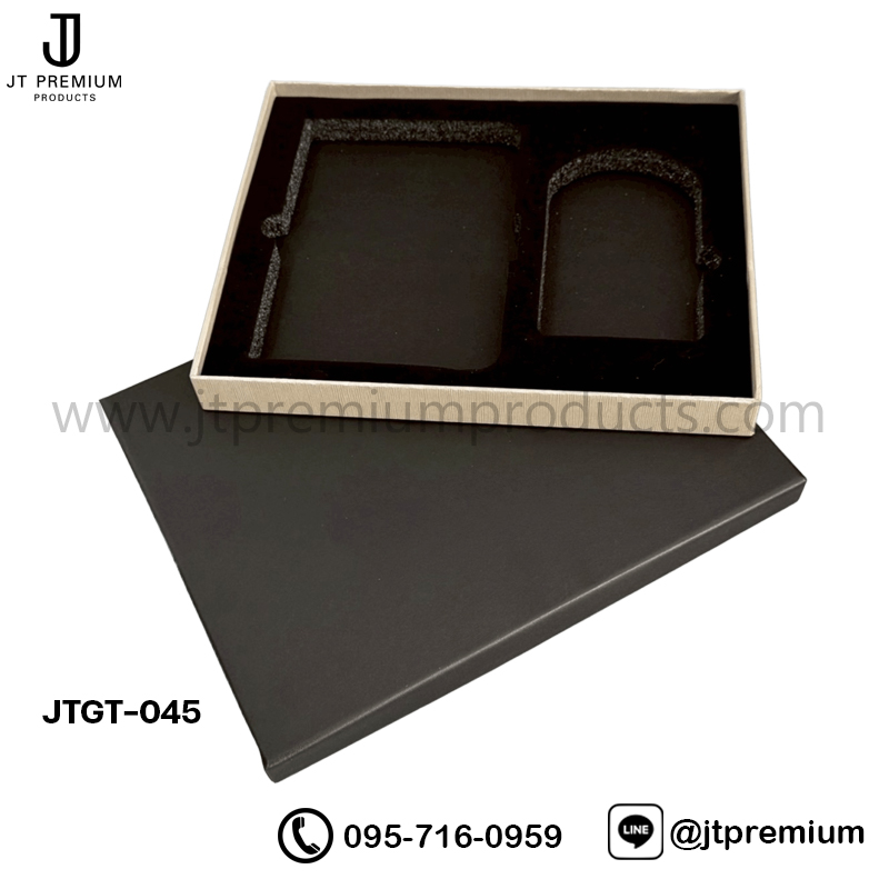Gift Set สมุดพาสปอร์ต + ป้ายคล้องกระเป๋าเดินทาง รุ่น JTGT-04