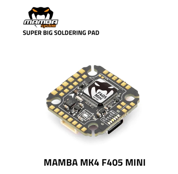 [FC 20x20] Diatone MAMBA F405 Mini MK4 มีพอตรองรับกล้อง Digital