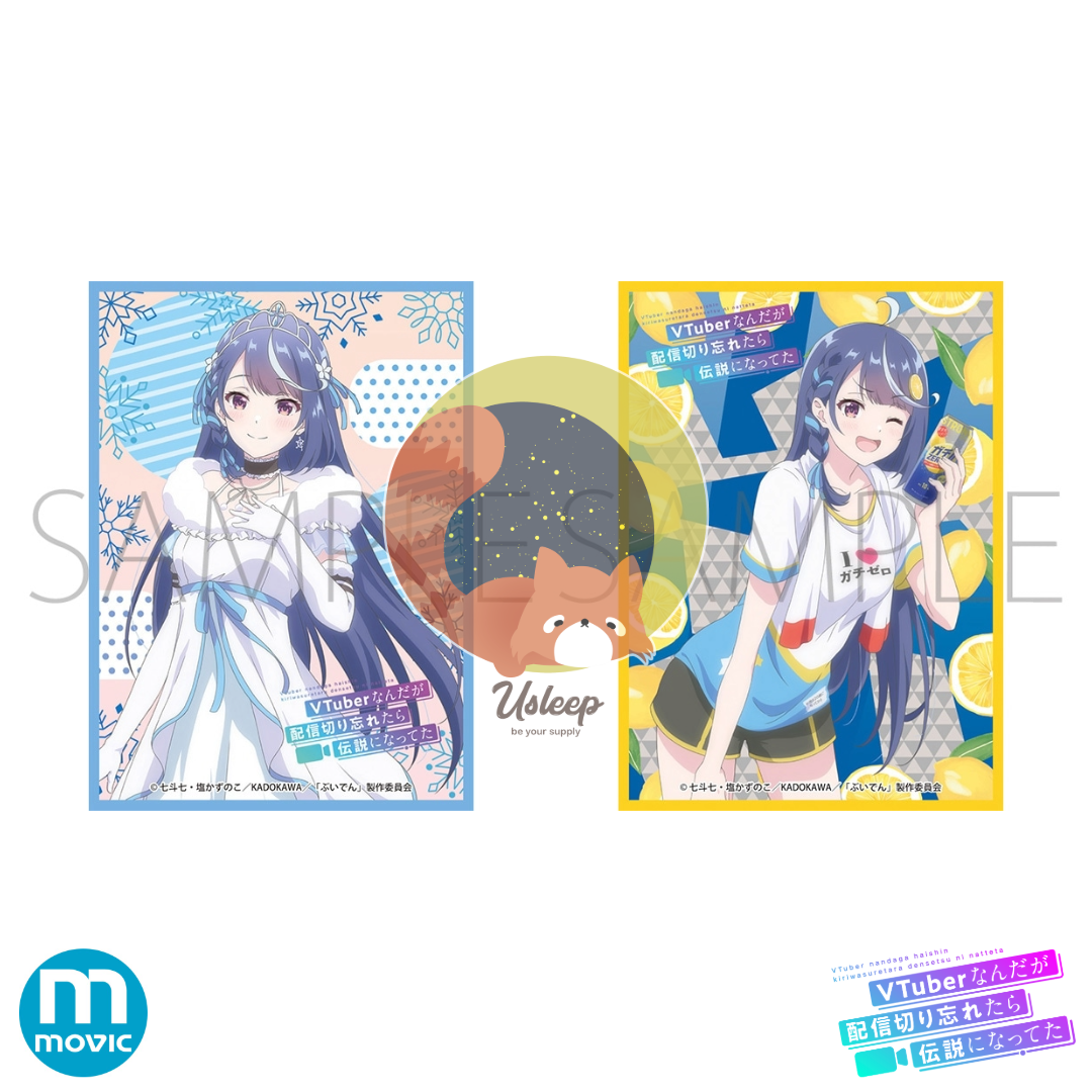 [PRE-ORDER] Chara Sleeve Collection Matte Series VTuber Nandaga Haishin Kiri Wasuretara Densetsu ni Natteta : Kokorone Awayuki, Schwa-chan