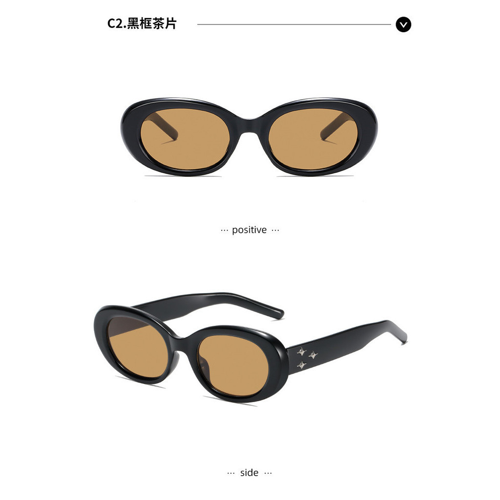 แว่นกันแดด สายฝอ แว่นแฟชั่น พร้อมส่ง V10