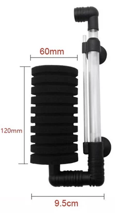 Ocean Free BIO FOME FILTER ซีรี่ FBF(กรองฟองน้ำชนิดติดกระจก สำหรับกรองน้ำในตู้ปลาให้ใสสะอาด)