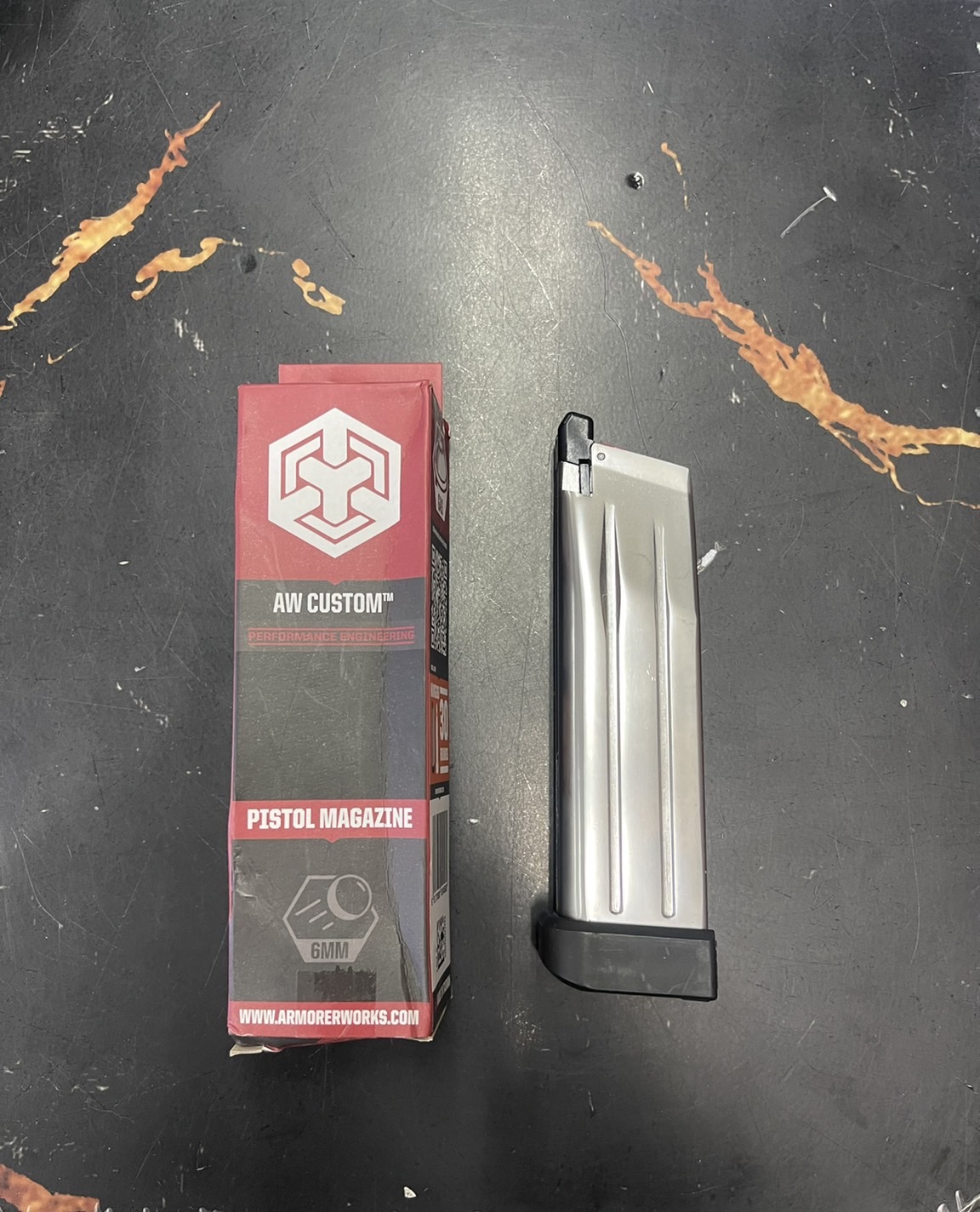 แม็กกาซีน Armorer Works - Hi-Capa 5.1 สีเงิน
