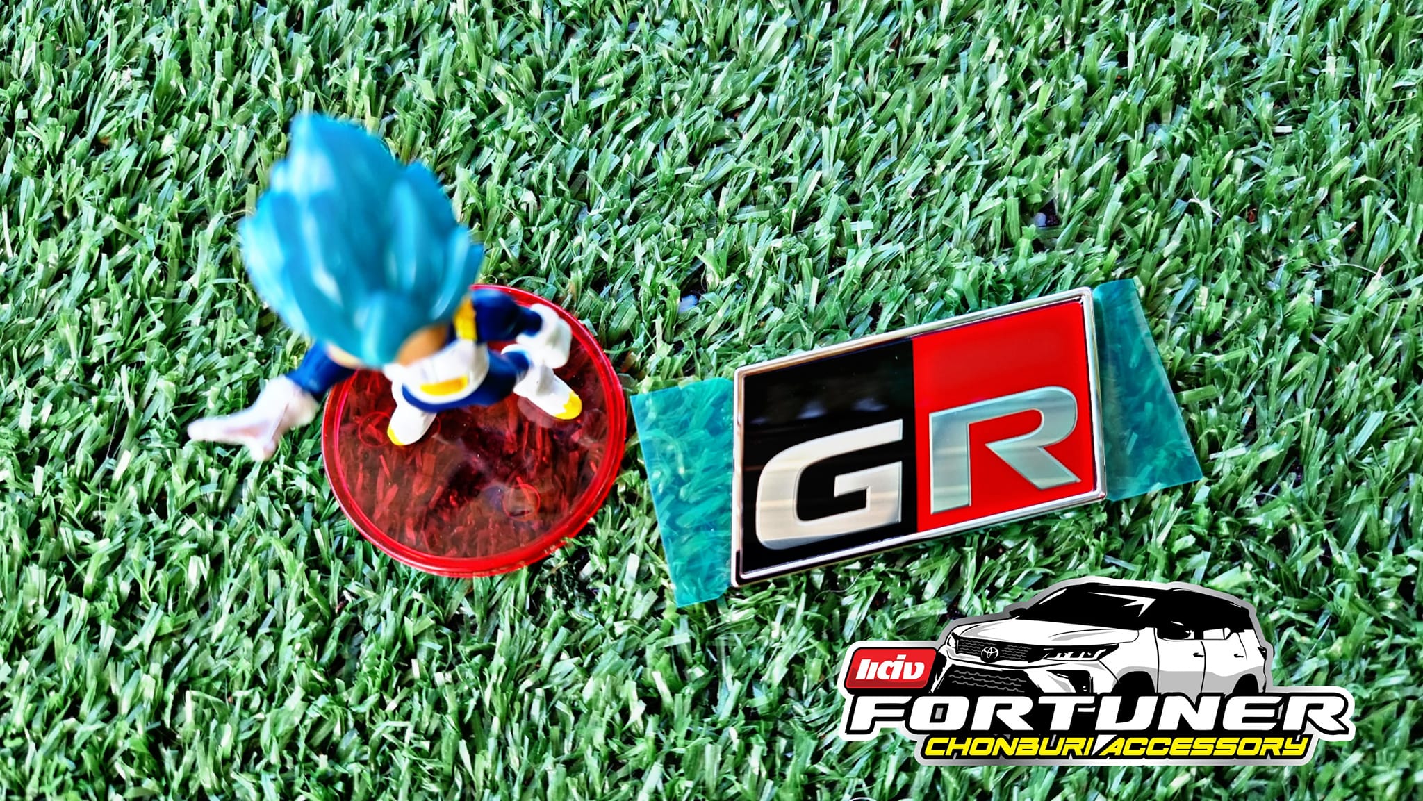 ป้ายโลโก้ GR Sport MADE IN JAPAN โตโยต้า ฟอร์จูนเนอร์