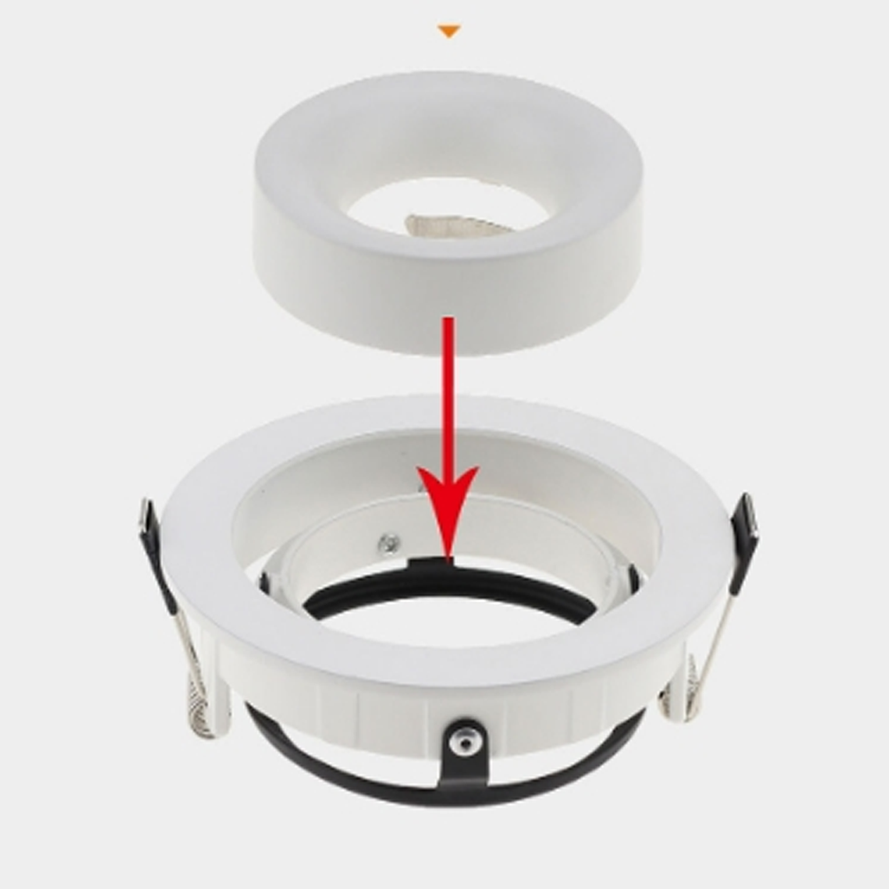 โคมไฟดาวน์ไลท์ ทรงกลม ปรับหมุนได้ 360° Downlight Round Adjustable Die-Cast Aluminum IP20