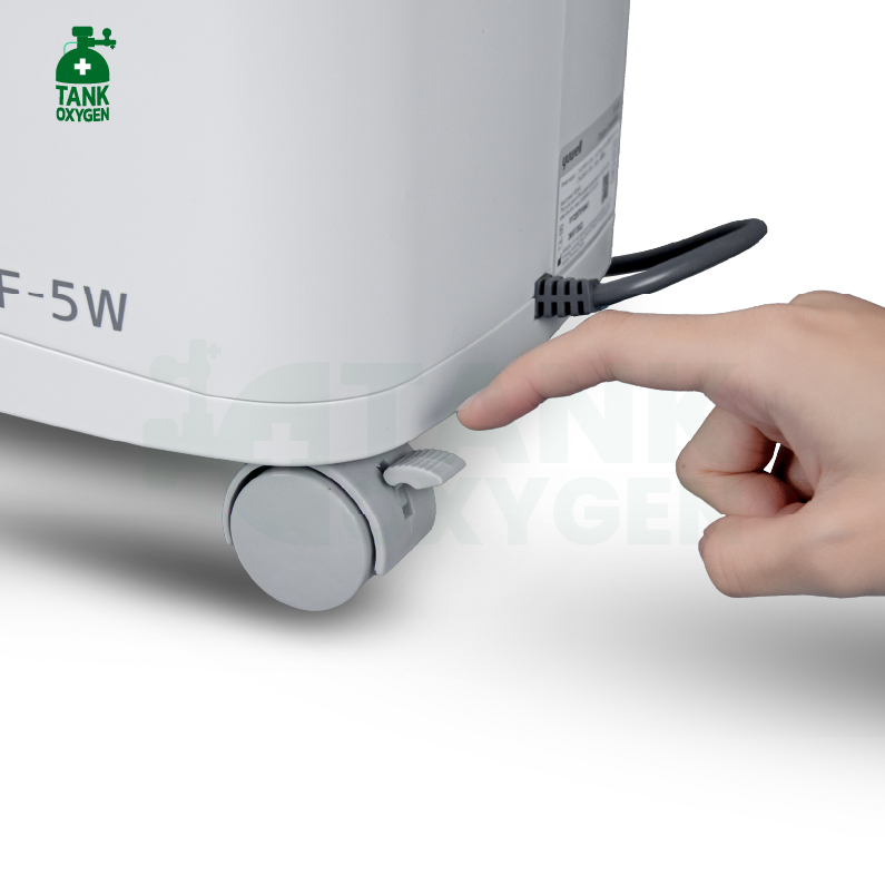 Yuwell รุ่น 9F-5W เครื่องผลิตออกซิเจน 5 ลิตร รับประกันศูนย์ไทย 3 ปี