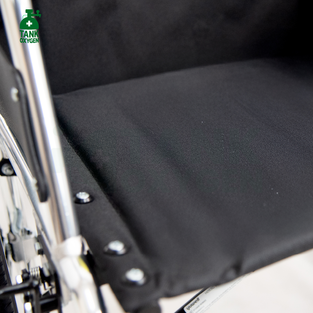 รถเข็นผู้ป่วย รถเข็นผู้สูงอายุ วีลแชร์ผู้สูงอายุ (Wheelchair) ยี่ห้อYUWELL รุ่น H053C รับประกันศูนย์ไทย 1 ปี