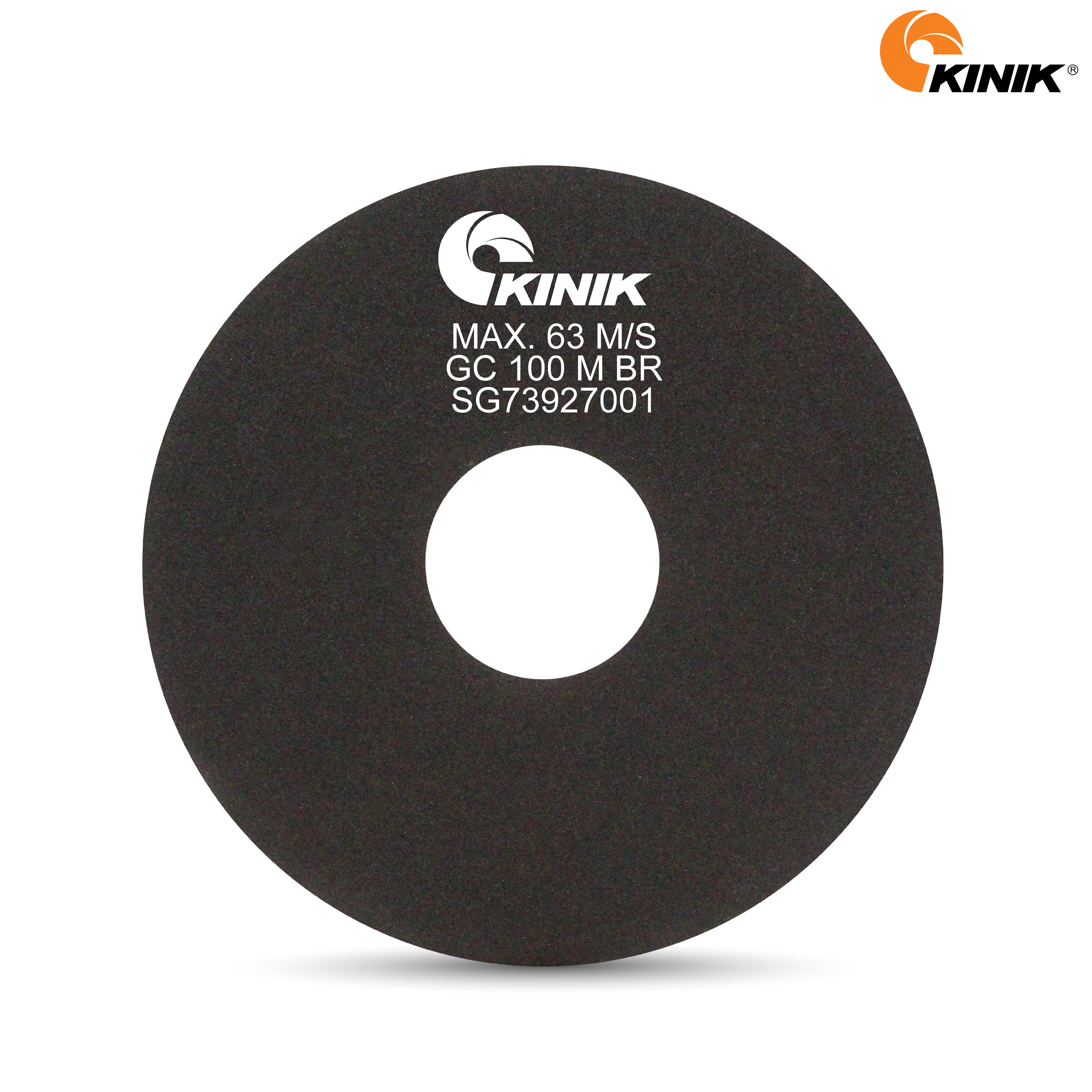 แผ่นตัดบาง KINIK GC100M8BR30 180x0.8x50.8 mm.