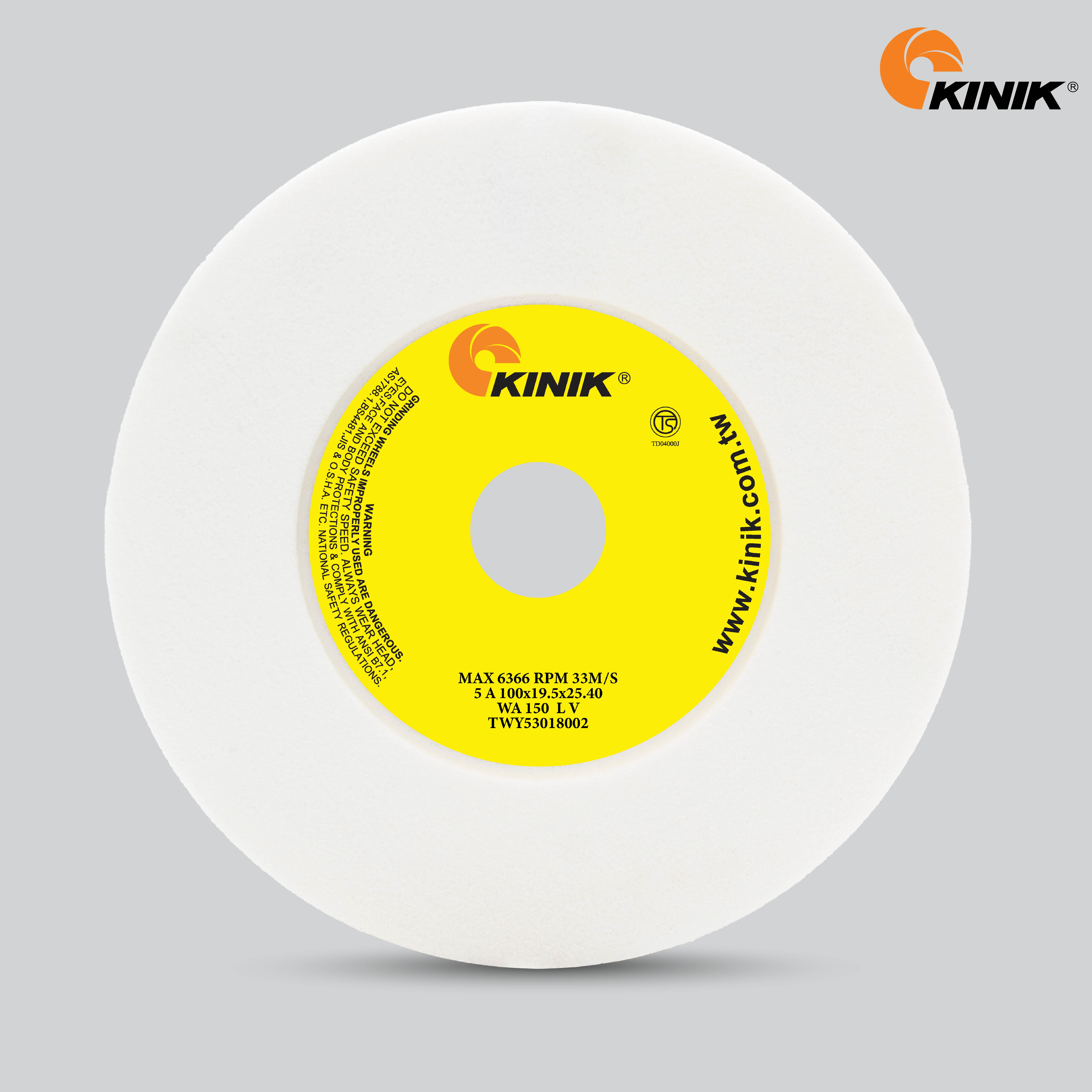 หินเจียร KINIK WA150LV5A 100x19.5x25.4 mm.
