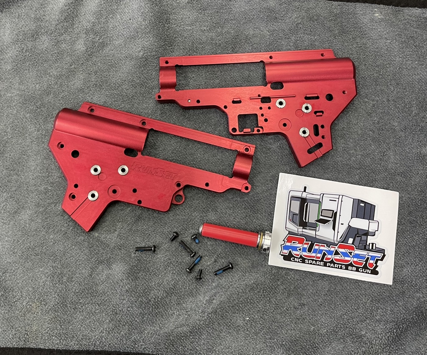 เสื้อเกียร์ CNC น้ำหนักเบา M4 - Runset