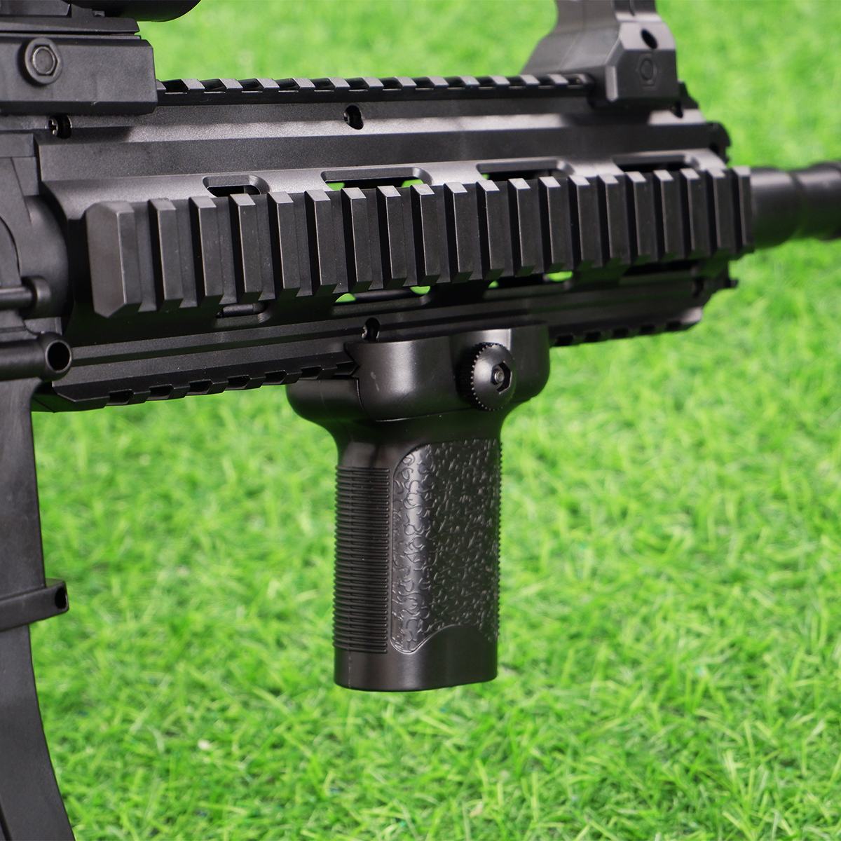 (37)HK416 สีดำ ปืนเจลไฟฟ้า ของเล่น ยิงรัวได้ ชักยิงได้