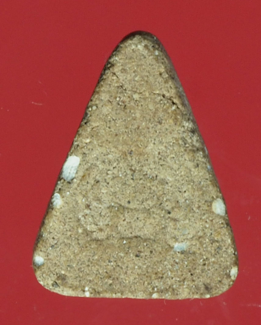 A558 พระรูปเหมือน นั่งสมาธิ เนื้อผง ไม่ทราบที่และปีสร้าง 9