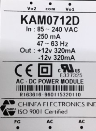 CHINFA KAM0712D