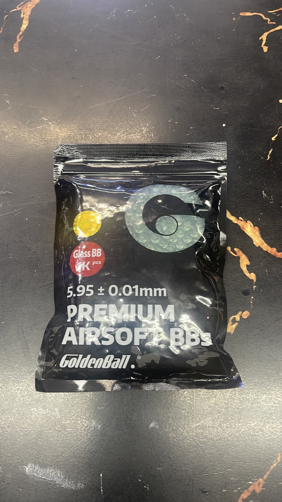 ลูกแก้วใส 6 มิล 1000 นัด