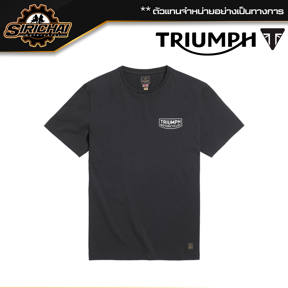 เสื้อยืด Triumph MTSS22016 ของแท้ 100%✅ ( 📌แนะนำลด 1 ไซส์จากปกติ ไซส์ยุโรปคับ )