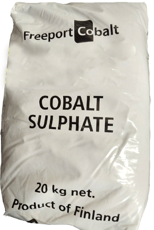 Cobalt Sulfate 20 kg/bag