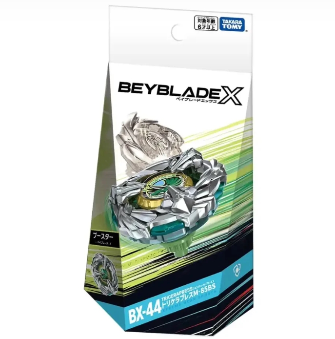 Takara Tomy Beyblade X BX-44 Tricera Press M-85BS ของแท้ !!