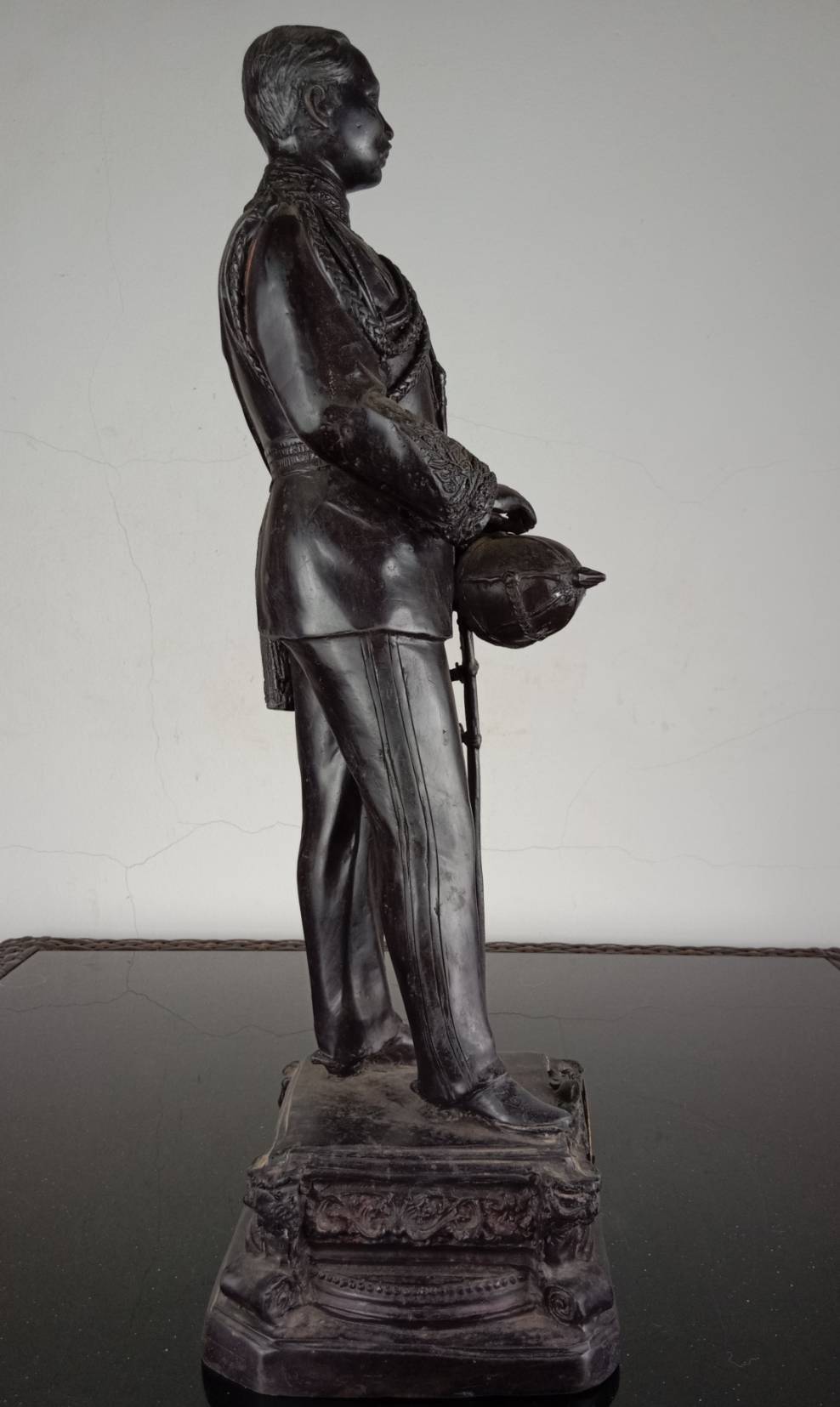 44.พระบรมรูปหล่อในหลวงรัชกาลที่5 พระบาทสมเด็จพระจุลจอมเกล้าเจ้าอยู่หัว