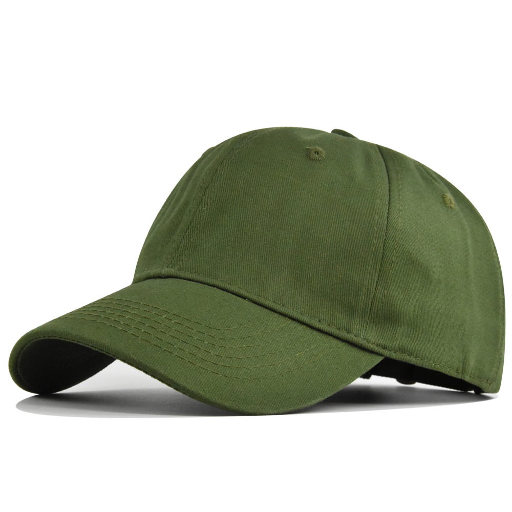 หมวกแก๊ป สี ขาวล้วน - ดำล้วน - ครีมล้วน SG015 / SG016 / SG063