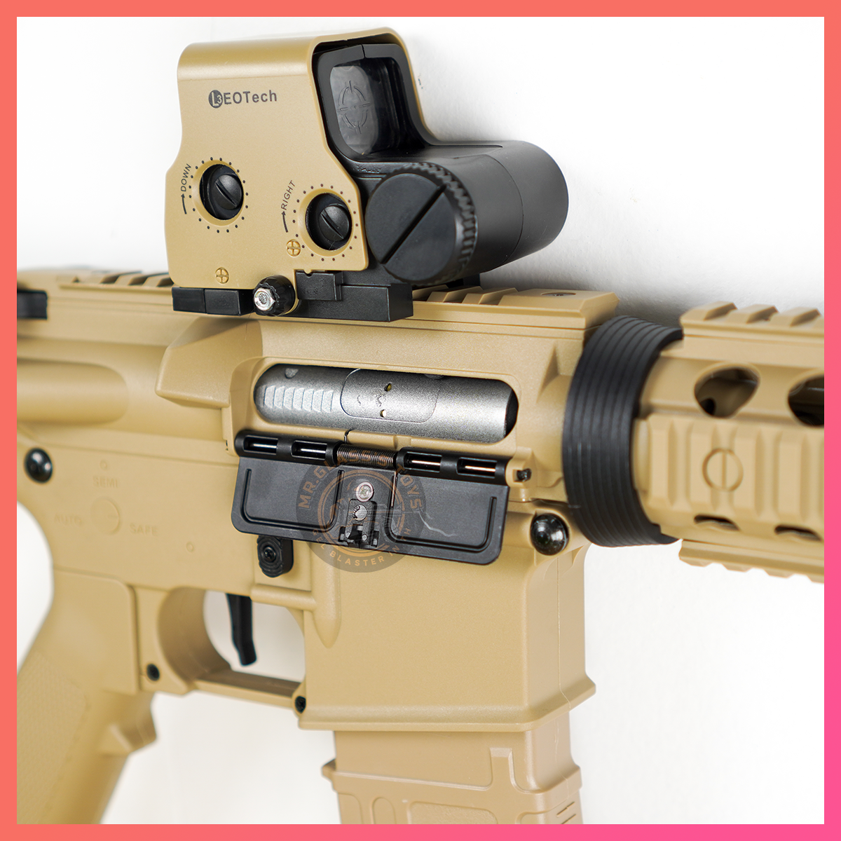 (44SAL)M4A1 (Bohan) สีทราย เฟืองเหล็ก 260FPS+ ยิงรัวได้ ยิงSEMI(ทีละนัด)ได้