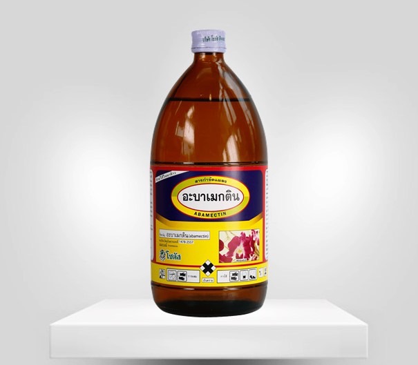 อะบาเมกติน Abamectin -อะบาเมกติน1.8% W/V EC (กลุ่ม 6) ขนาด 1 ลิตร โซตัส -ป้องกันกำจัดเพลี้ยไฟ หนอนชอนใบ และหนอนใยผัก
