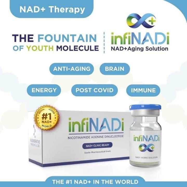 𝗡𝗔𝗗+𝗧𝗵𝗲𝗿𝗮𝗽𝘆 100mg อย.ไทย ส่งขนส่งตู้เย็น (ไม่มีปลายทาง)
