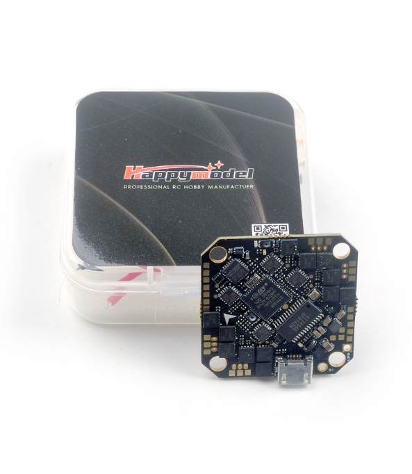 [AIO 25x25] CrazyF411 AIO F4 FC built-in 20/25A ESC OSD/Frsky diversity receiver for Toothpick