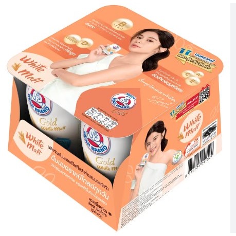 8850124041524 140ML หมีโกลด์ ผสมไวท์มอลด์ (แพ็ค4โอ่ง)