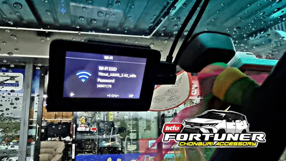 กล้องบันทึกหน้าหลังติดรถยนต์ 70Mai A800s รุ่นใหม่ล่าสุด