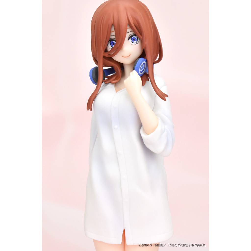 [ Figure แท้ ] #พร้อมส่ง #เจ้าสาวผมเป็นแฝดห้า The Quintessential Quintuplets - Miku Nakano Kare Shirt - Fascinity