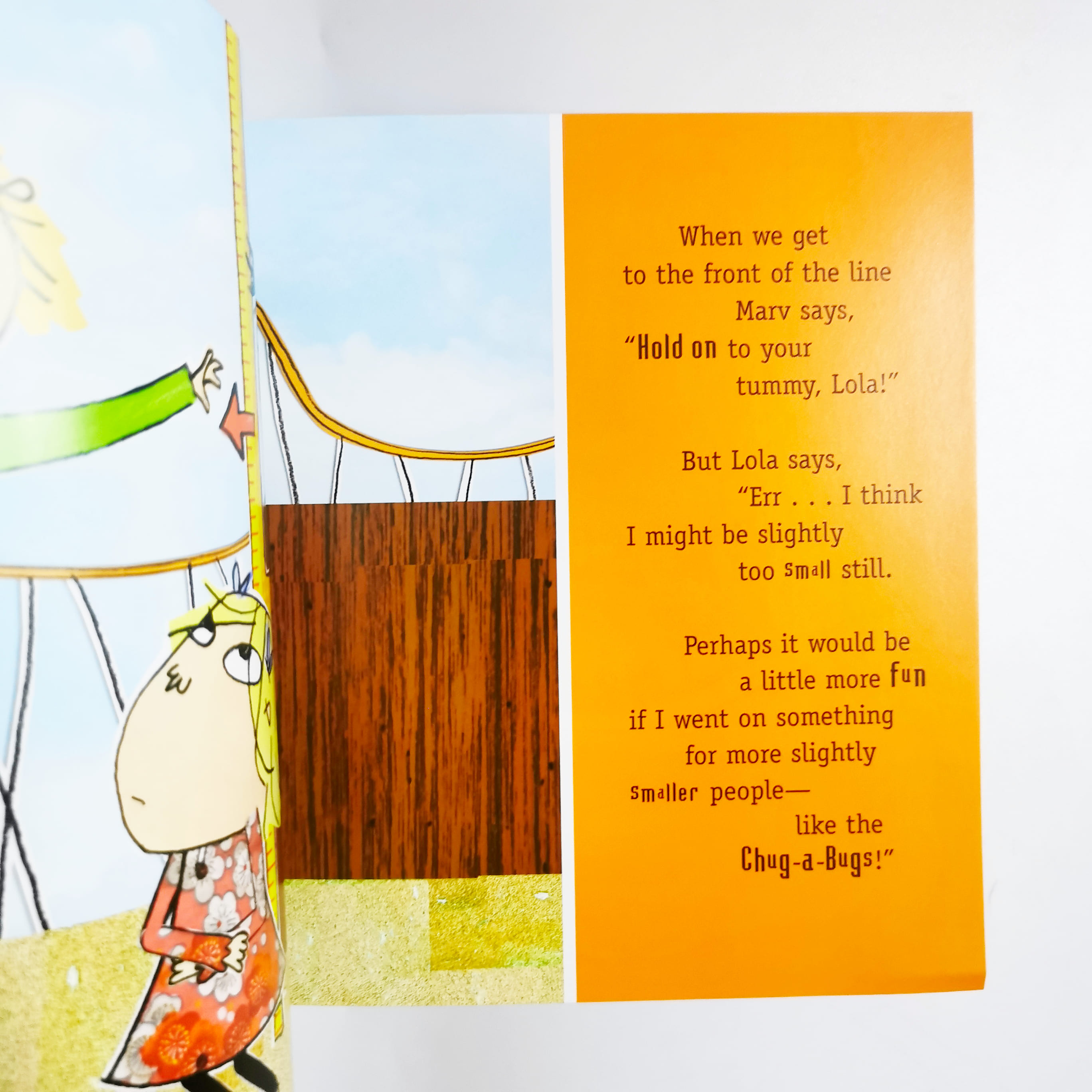 I Want to Be Much More Bigger Like You (Charlie and Lola)