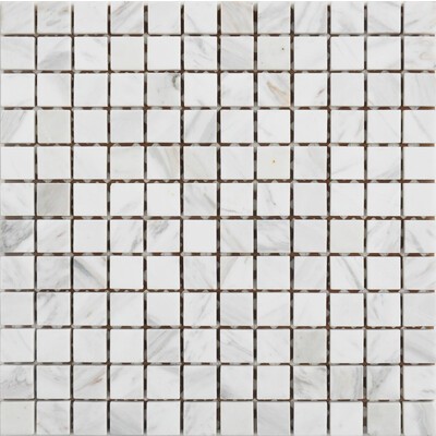 Flat Mosaic (White) โมเสคหินอ่อน ขาว