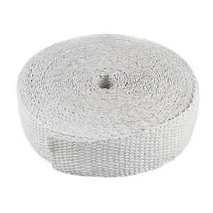 เทปใยแก้ว เทปเชือกถักไฟเบอร์กลาส ไร้ฝุ่น ฉนวนกันไฟ Dust Free Asbestos Tape 250-450℃