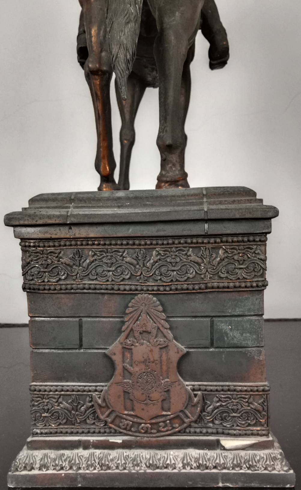 529.พระบรมรูปหล่อในหลวงรัชกาลที่ 5 พระบาทสมเด็จพระปรมินทรมหาจุฬาลงกรณ์ พระจุลจอมเกล้าเจ้าอยู่หัวทรงม้า(พระบรมรูปทรงม้า) องค์ใหญ่