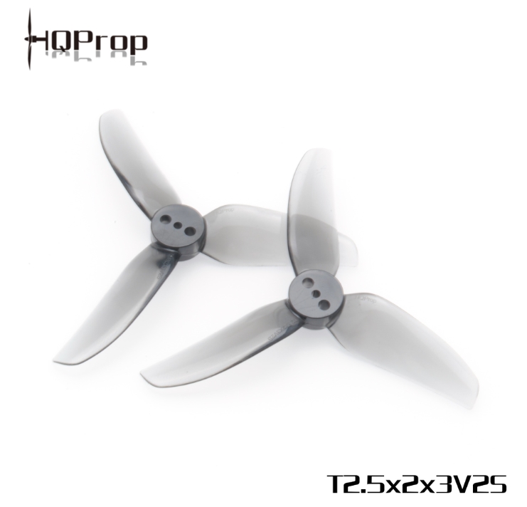 HQprop T2.5X2X3V2S 2.5Inch 1.5mm Shaft Micro 1ถุง 4ใบ ใบพัด 2.5นิ้ว