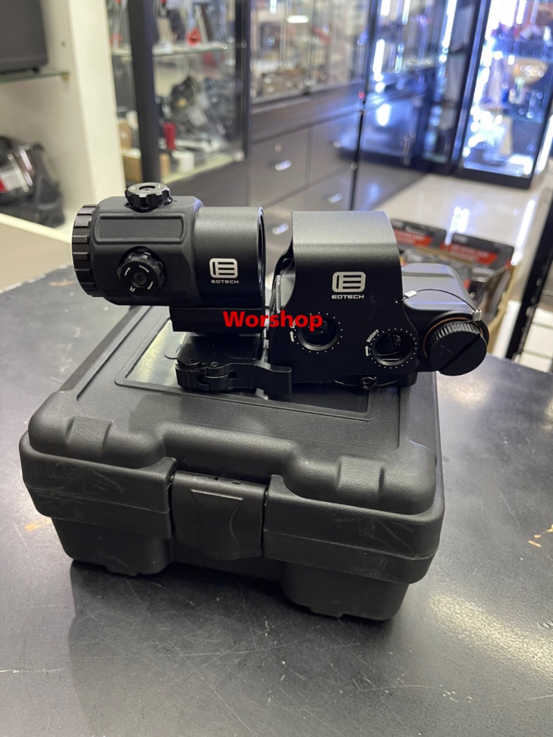 ดอท Eo-tech 558 พร้อมซูมหลังดอท G43
