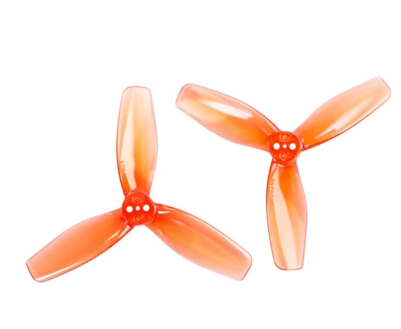 Gemfan 3024 3 Inch 3-Blades PC Propeller 1.5mm 1ถุง 4ใบ สุ่มสี