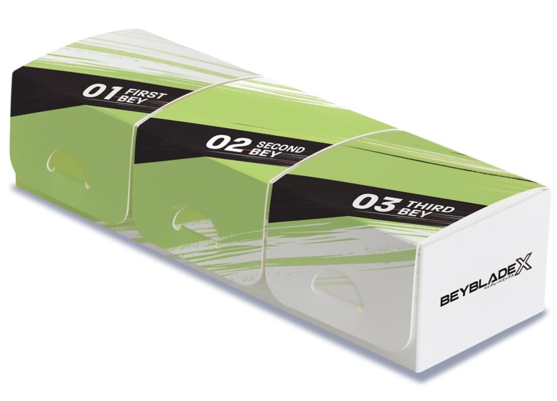 Takara Tomy Beyblade X BX-12 3on3 Deck Case กล่องใส่ Beyblade 3ลูก ในชุด ไม่รวมเบบ์เบลด