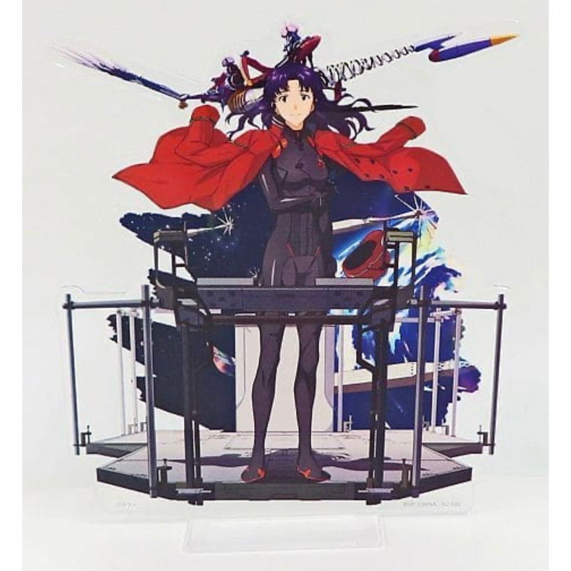 สแตนอะคริลิค มิซาโตะ -อีวานเกเลียน[Ichiban Kuji Evangelion -Visual Stand H Prize- Katsuragi Misato]