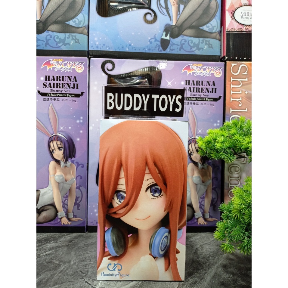 [ Figure แท้ ] #พร้อมส่ง #เจ้าสาวผมเป็นแฝดห้า The Quintessential Quintuplets - Miku Nakano Kare Shirt - Fascinity