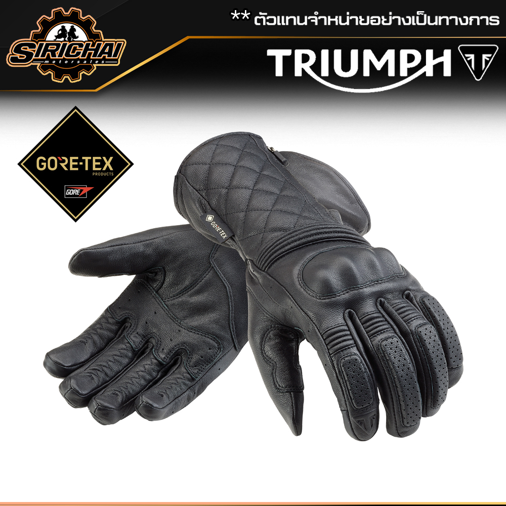 ถุงมือมอเตอร์ไซค์ ถุงมือ Triumph MGVS21119 ✅🔥