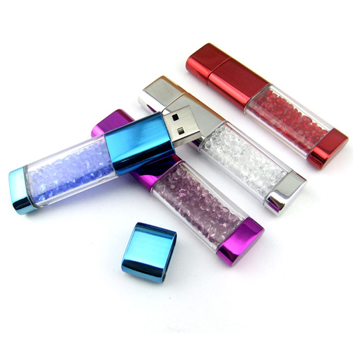 แฟลชไดร์ฟคริสตัล พรีเมี่ยม Crystal Flash Drive FD070