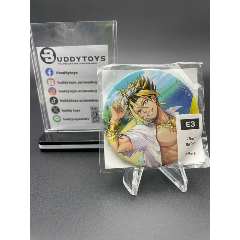 (ไม่ครบ)เซ็ตเข็มกลัด ไวท์แคท โปรเจกต์[White Cat Project Natsuiro Summer KUJI ~Splash!~ -Can Badges-]