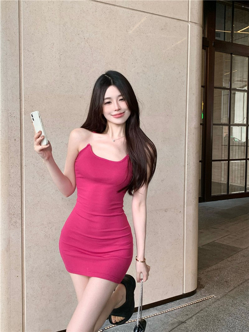 เดรสสายเดี่ยว เซ็กซี่ รหัส CN155