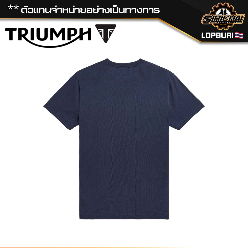 เสื้อยืด Triumph MTSS20039 ของแท้ 100%✅ ( 📌แนะนำลด 1 ไซส์จากปกติ ไซส์ยุโรปคับ )